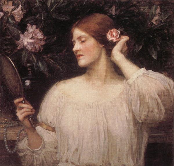 John William Waterhouse Gather Ye Rosebuds While Ye May china oil painting image